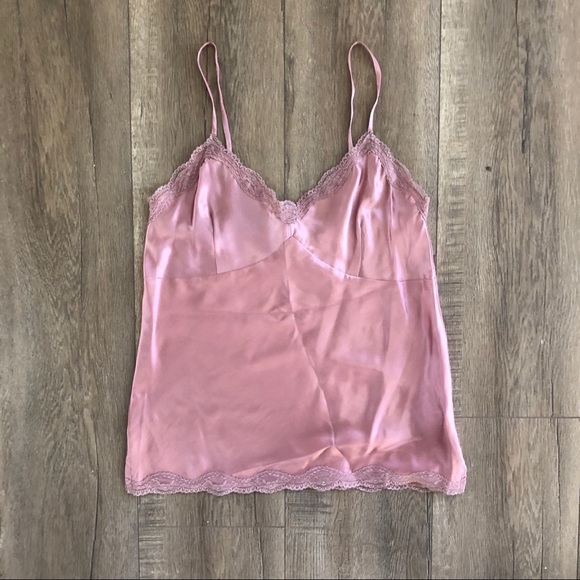 Lilac Clothing Tops - LILAC 100% Silk Cami